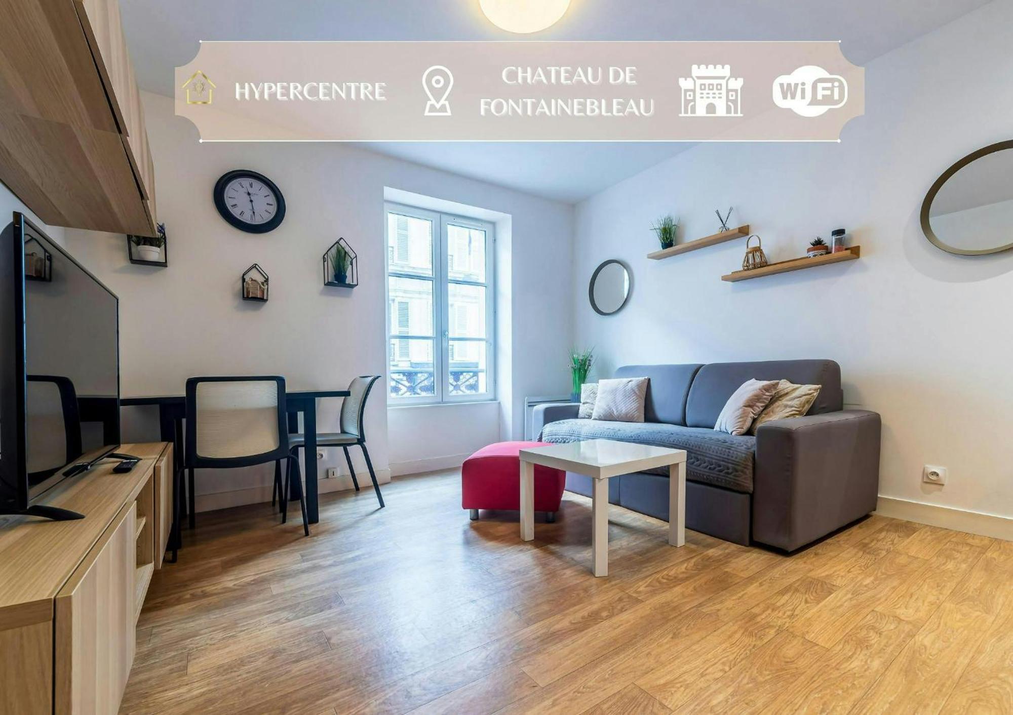 Appart'Hôtel - Le Sweet Cosy Fontainebleau Exterior foto